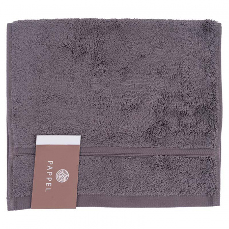Полотенце махровое Pappel Cirrus/S 30x50см, цвет темно-серый фото 2