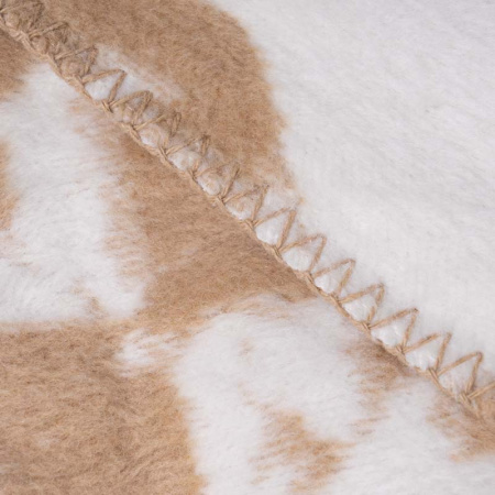 Плед Pappel Cotton 150x200см, бежевый фото 4