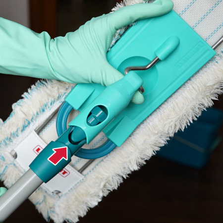 Швабра с телескопической ручкой Leifheit Hausrein Profi фото 12