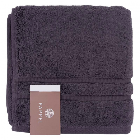 Полотенце махровое Pappel Cirrus/S 70x140см, цвет антрацит фото 2