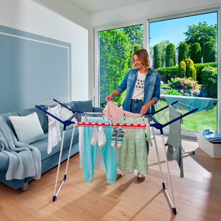 Сушилка для белья напольная, Leifheit Pegasus 150 Solid Slim, 55см фото 10