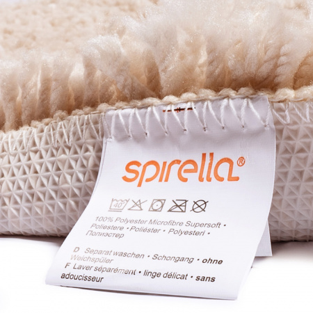 Коврик для ванной 70x120см Spirella Highland, натуральный фото 7