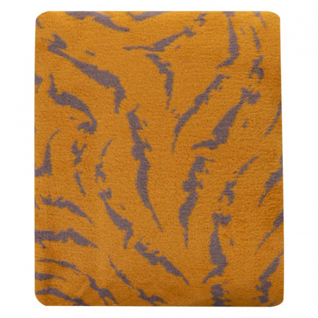 Плед 150x200см Pappel Cotton, коричневый фото 4