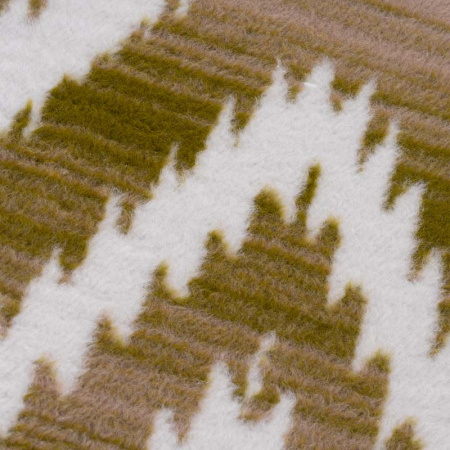 Плед 150x200см Pappel Cotton, красный с бежевым фото 2