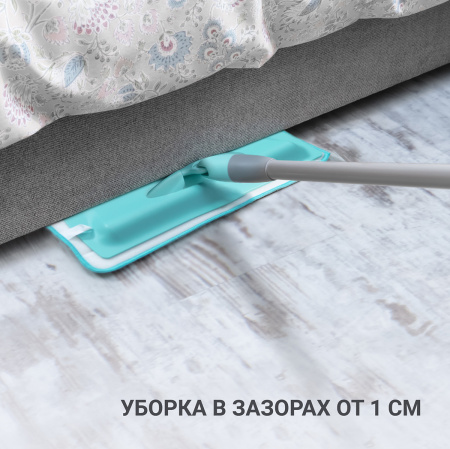 Швабра для влажной уборки Hausmann Classic Home с телескопической ручкой фото 7