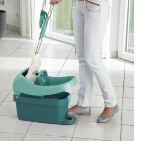 Ведро с отжимом Leifheit Wiper Cover Press Profi, 8л фото 7