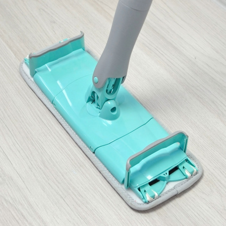 Швабра для влажной уборки Hausmann Cosmic Dry Hands Comfort с механизмом отжима фото 2