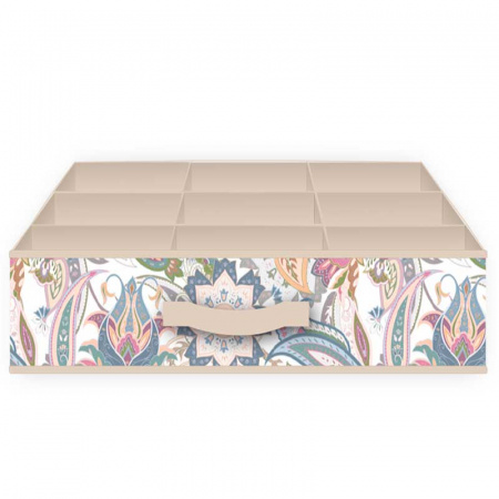 Органайзер для хранения Hausmann Paisley 35x27x9см, бежевый фото 2