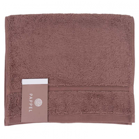 Полотенце махровое Pappel Cirrus/S 30x50см, цвет коричневый фото 2