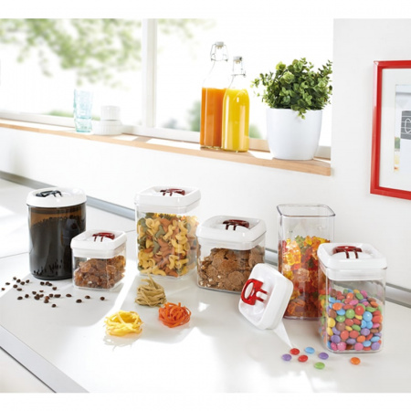 Контейнер квадратный для хранения Leifheit Fresh&Easy 1,6л фото 3