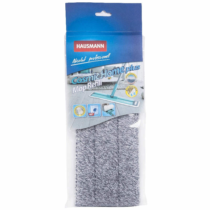 4 Сменная насадка из микрофибры Hausmann Cosmic Home plus к швабре НМ-47 фото 2